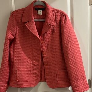 Harve Benard Dusty Rose Quilted Blazer